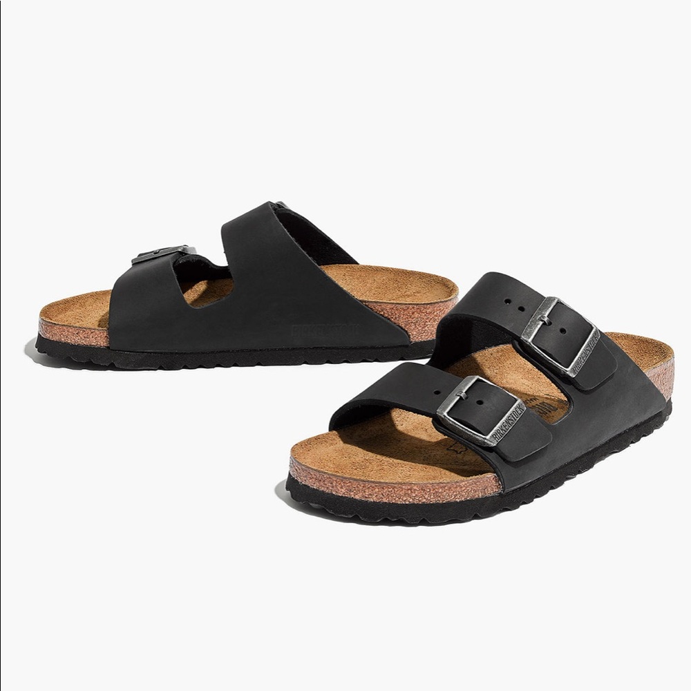 Birkenstock Arizona black leather assorted new